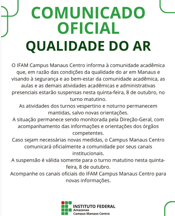 Captura-de-tela-2026-10-08-131534 Fumaça intensa leva Ufam e Ifam a suspender atividades presenciais em Manaus